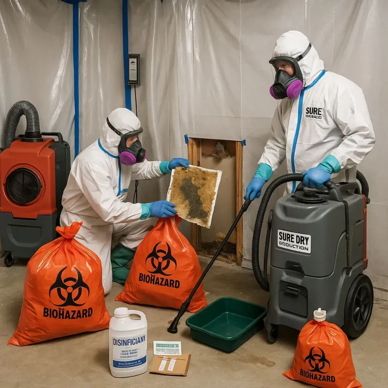 Contaminated Water Handling Protocols process in Catoosa, OK
